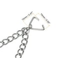 thumbnail image 3 of Unique Bargains 24cm Toilet Handle Lever Flush Replacement Toilet Flapper Chain 6 Pack, 3 of 5