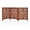 Antique Burnt, variant on Homebia Designs Wooden Pet Gate, 3 Panels, 24 x 54 inch, Burnt Antique, Foldable Adjustable Indoor Dog Barrier