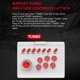 thumbnail image 4 of Gamepad portátil 3 modos de conexión Joystick para juegos para PS4/PS3/PC (blanco + rojo), 4 of 9