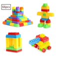 thumbnail image 2 of 66 pequeños bloques de construcción de plástico para niños empaquetados en cajas de almacenamiento, coloridos, 2 of 5