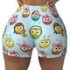 thumbnail image 2 of Fotbe Cute Cartoon Owls 3 Shorts Sin Costuras – Shorts Deportivos de Cintura Alta para Mujer, Elásticos para Gimnasio, Yoga, Running o Ciclismo-X-Large, 2 of 8