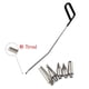 thumbnail image 5 of Kit de 6 piezas de varillas de reparación de abolladuras profesionales, extractor de acero inoxidable sin pintura con Mano derecha, 5 of 9
