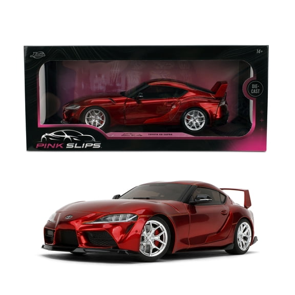 Jada Pink Slips Toyota Supra MK5 - 1:18 Scale Diecast Model with Opening Doors and Working Steering - for Collectors and Enthusiasts 14 