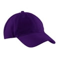 thumbnail image 2 of Port Authority Adult Unisex Regular Plain Cap Purple One Size Fits All, 2 of 6