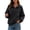 T-Black fall sweatshirts for women, variant on Oversized Half Snap Mock Neck Sweatshirt for Women Fall Casual Button Collar Pullover Tops Solid Color Loose Fit Long Sleeve Top Red S-XXL