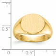 thumbnail image 5 of 14K Yellow Gold Men's Signet Ring, 5 of 5