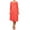 Coral, variant on MOA COLLECTION Women's Plus Size Women's Jersey Knit A-Line Dress