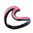 thumbnail image 3 of Wave Ring Creative Glittering Jewelry Ring Charm Ring Fashion Ring for Ladies, 3 of 5