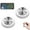 White, variant on Smartphone Controller Joystick, Mobile Phone Game Joystick, Q8Plus Walking Artifact, Game Control Touch Screen Controller for Mobile Smart Phone, Round Game Joystick Joypad (Black)