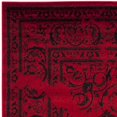 thumbnail image 5 of SAFAVIEH Adirondack Zoey Traditional Faded Area Rug, Red/Black, 9' x 12', 5 of 7