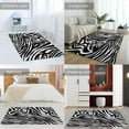 thumbnail image 2 of 3D Colorful Zebra Pattern Soft Comfy Area Rugs Carpet Suitable for Living Room Kitchen Bedroom Laundry Room Home Decorations 59"x71", 2 of 7