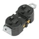 thumbnail image 2 of Toma de enchufe Industrial Doble, Generador Enchufe AC2500V Resistencia Al Desgaste de Resistencia 20A para Secadoras, 2 of 7