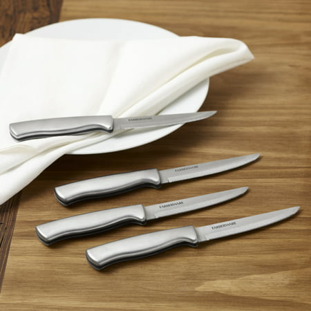 Farberware Stamped Stainless Steel 4-Piece Steak Knife (Best Quality Steak Knives)