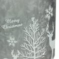 thumbnail image 3 of Northlight 10" Iced Winter Scene Christmas Pillar Candle Holder Lantern with Handle - Silver White, 3 of 5