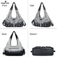 thumbnail image 5 of Angelkiss Hobo Shouder Purses for Women Crossbody Bag with Adjustable Long Straps Ultra Soft with Multiple Pockets, 5 of 5