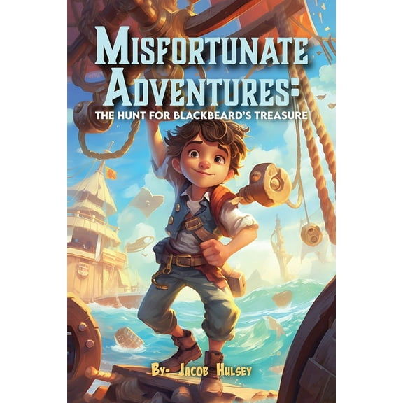 Misfortunate Adventures: The Hunt for Blackbeard's Treasure, (Paperback)