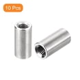 thumbnail image 3 of Écrou de Soudure Rond M6x10x20mm pour Support de Lampe Table en Verre, Argent, 3 of 5