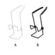 thumbnail image 5 of Cateissary Grifo de agua Escurridor Esponja Soporte de almacenamiento Grifo Soporte colgante Type5 NO5, 5 of 6