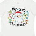 thumbnail image 4 of Inktastic My Second Christmas Santa with Candy Canes Boys or Girls Toddler T-Shirt, 4 of 5