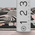 thumbnail image 6 of Well Woven Zebra Floral 5'3" x 7'3" Rug – Black, Stain-Resistant & Easy to Clean, 6 of 6