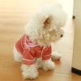 thumbnail image 3 of Greeniant Ropa de primavera y verano para mascotas, ropa transpirable de poliéster elástico, bonita camisa de ocio, traje cómodo a prueba de viento a la Ropa para mascotas Rosado XXL Greeniant PT004207-12, 3 of 6