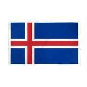 Iceland flag 2X3ft poly 100D
