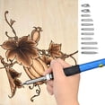 thumbnail image 4 of Kit d'Outils de Pyrogravure en Bois, 54 Pcs Kit de Pyrogravure en Bois 60w Température Réglable, 4 of 5