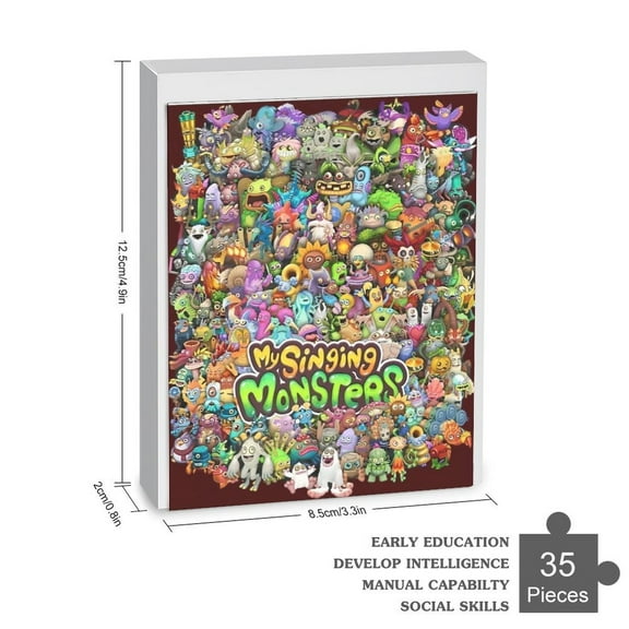 My Singing Monsters Jigsaw Puzzle 35-1000 Pieces Birthday Gift Home Decoration