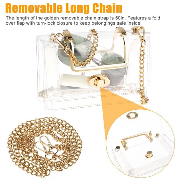 Sac à Main Transparent pour Femmes Sac Bandoulière Transparent Approuvé par les Stades Sac à Main Transparent Pochette Transparente Sac à Main Transparent pour Femmes Sac Bandoulière Transparent Approuvé par les Stades Sac à Main Transparent Pochette Transparente