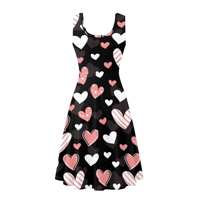 valentine's day dance dresses Valentine's Day Double Ruffle Let's Dance Dress milestone celebrations Cocktail parties Valentine's Day Dance Outfit Ideas