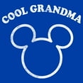 thumbnail image 2 of Men's Mickey & Friends Distressed Cool Grandma Graphic T-Shirt, 2 of 4