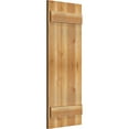 thumbnail image 2 of 16 1/8"W X 41"H Timbercraft Three 5 3/8" Boards Joined Board-N-Batten Shutters, Rough Sawn Western Red Cedar (Per Pair), 2 of 13