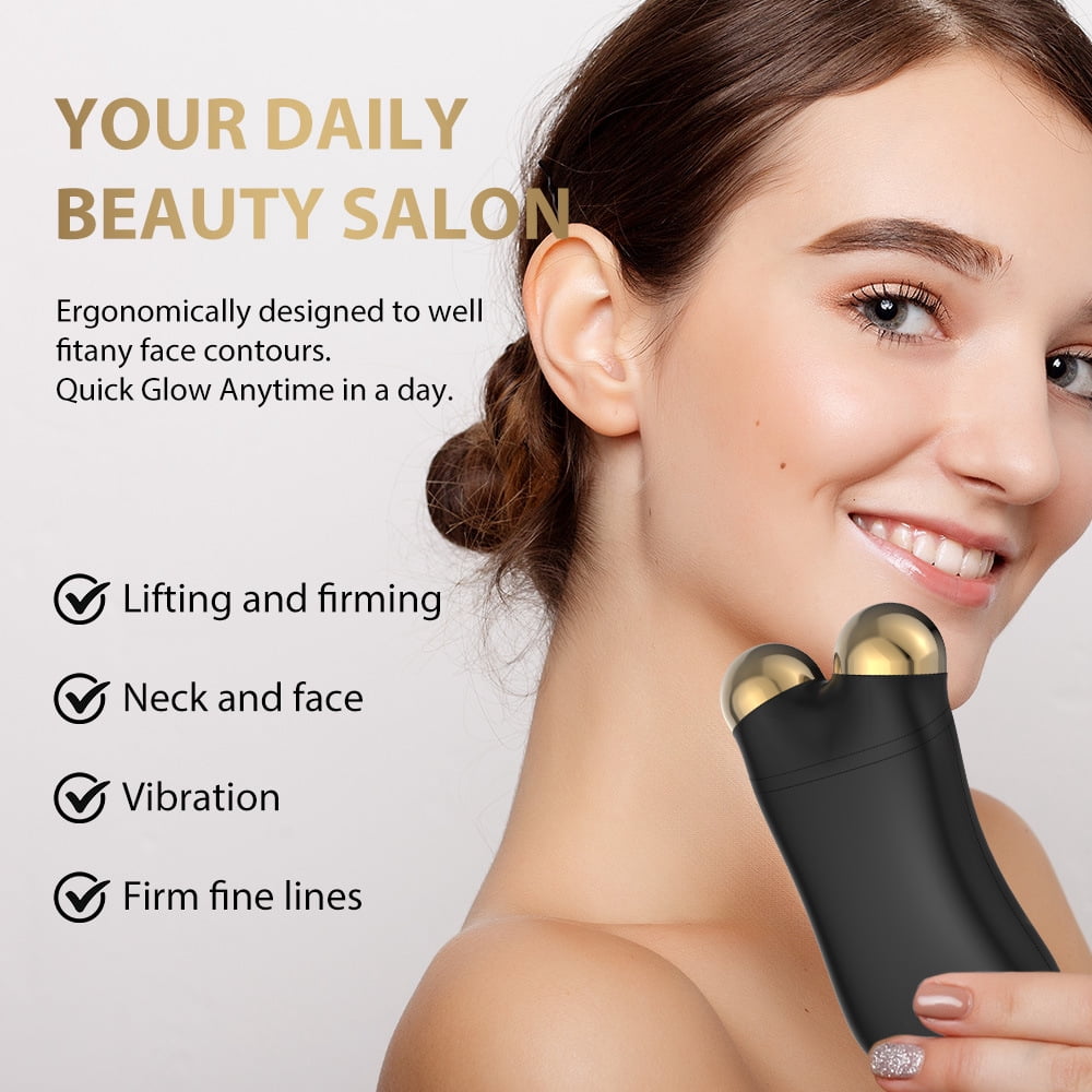 3-in-1 Facial Sculpting and Wellness Kit with Red Light, Gentle Energy Pulses, and Massage Attachments, A Rechargeable At-Home Spa System for a Toned Look