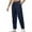 Navy, variant on HNMKIU Men's Casual Pants for Everyday Wear Lightweight Loose Fit Sports Trousers with Pockets Comfortable Wide Leg Design for Outdoor Activities