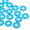 thumbnail image 5 of Uxcell 24mm Plastic Book Binding Discs Discbound Expansion Discs Heart Binder Rings, Blue 22 Pack, 5 of 6