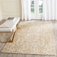 thumbnail image 3 of SAFAVIEH Restoration Vintage Alannah Floral Wool Area Rug, Grey/Turquoise, 6' x 6' Square, 3 of 5