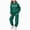 Dark Green, variant on zuwimk Toddler Girl Birthday Outfits Letter Print Crew Neck Long Sleeve Sweatshirts Top Long Pants 2Pcs Baby Girl Clothes(Brown,2-3 Years)