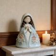 thumbnail image 4 of Estatua de la Sagrada Familia, San José con el joven Jesús, Virgen María, figura de resina, belén de interior, decoración de mesa, regalo religioso para la decoración del hogar y la oficina., 4 of 7