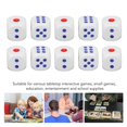 thumbnail image 2 of Juego de dados WOOXGEHM de 6 caras, 25 mm, acrílico para juegos de mesa, 10 unidades, 2 of 9