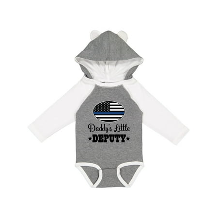 

Inktastic Law Enforcement Sheriff Baby Deputy Gift Baby Boy or Baby Girl Long Sleeve Bodysuit