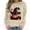 D-Khaki, variant on qelini Pullover Sweatshirts for Women Plus Size Pumpkin Print Shirts Pullover Long Sleeve Crew Neck Fall Winter Tops