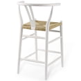 thumbnail image 4 of Amish Wood Counter Stool White, 4 of 5