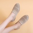 thumbnail image 5 of BYHONG Women's Spring and Summer Fashion Mesh Perforated Breathable Casual Shoes A on Solid Color Shoes Casual Shoes for Women White 6.5, 5 of 5