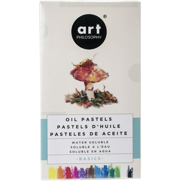 Prima Art Philosophy Water Soluble Oil Pastels 12/Pkg-Basics