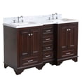 thumbnail image 3 of Kitchen Bath Collection Nantucket 60'' Double Bathroom Vanity Set, 3 of 5