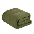 thumbnail image 6 of HIG 9 Pieces Dark Green Comforter Set, King Bed in a Bag with Sheet Set, 6 of 7