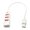 30cm, variant on USB2.0 Extension Cable with 4 Charging Port for Schools Airports and Public Space