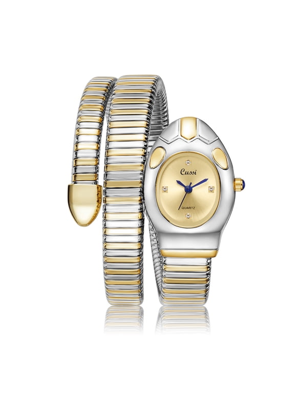 Women's watches are hot-selling, featuring creative snake-shaped bracelet watches, unique snake head quartz watches, and women's wristwatches