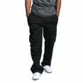 thumbnail image 1 of Men‘s  Cargo Sweat Fleece Pants.Size M-3XL, 1 of 6