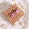 thumbnail image 2 of Efavormart 50 Pcs | 1.5" Mauve Grosgrain Pre Tied Ribbon Bows, Gift Basket Party Favor Bags Decor - Polyester, 2 of 6